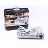 8,000 BTU Stainless Steel Butane Gas Portable Camping Stove