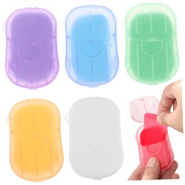 BESPORTBLE Sets Travel Essential Portable Soap Sheets Convenient Paper Soaps for Outdoor Camping and Travel Sheets
