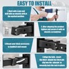 CROSSHIP 1.25" Hitch Wall Mount Bike and Cargo Rack Hanging