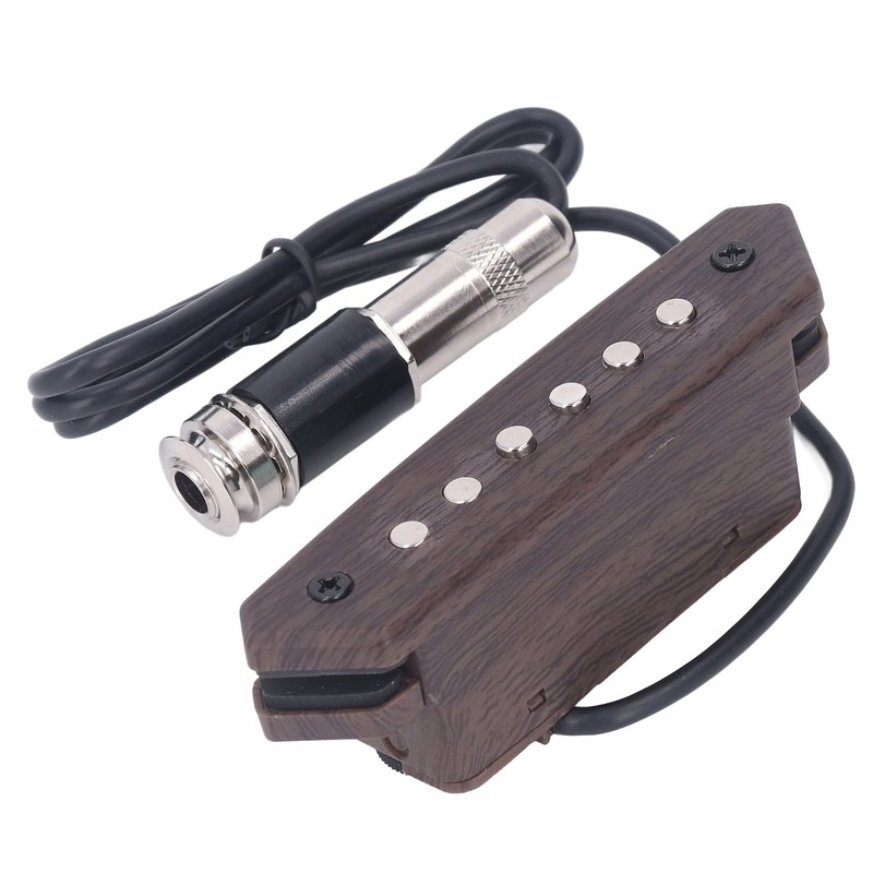 Soundhole Pickup Acoustic Folk Guitar Amplifier Punch Free Replacement Parts