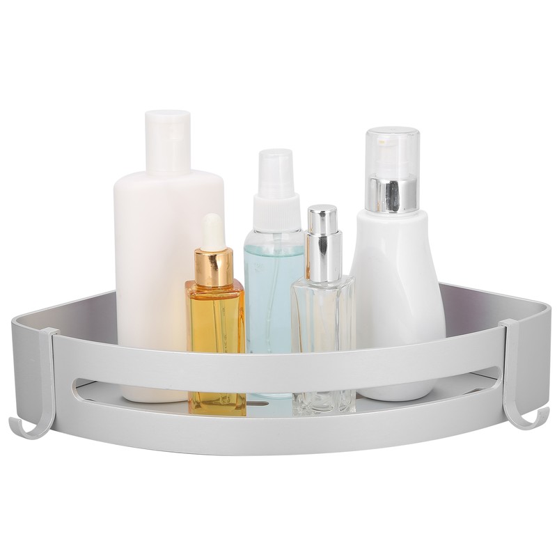 Wall Storage Rack Aluminum Corner Shower Caddies Wall Mounted Bathroom