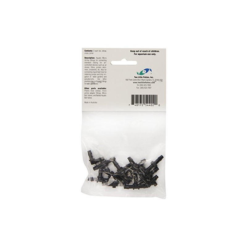Two Little Fishies Airline Kit with 12-Piece Standard Tubing for