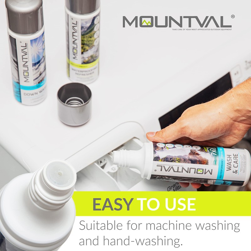 Mountval Waterproofing Refresher, Wash In Waterproofing Solution For Wet Weather