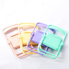 5Pcs Multicolour Simulation Mini Folding Back Small Chair Model Doll House Miniature Plastic Scene Props for Micro Landscape Dollhouse Furniture Mini Chair Dollhouse Toys and Games Accessories