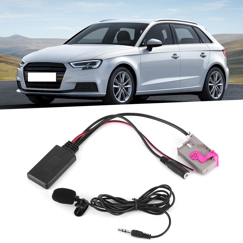 32Pin Bluetooth AUX Adapter Portable Car Stereo Audio Cable Connector