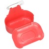 Shimano CS-034N Fire Red Bait Container Portable Sachier Container