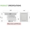 Aydomer Bathroom Exhaust Fan without Light, Ceiling Mount Ventilation Fan