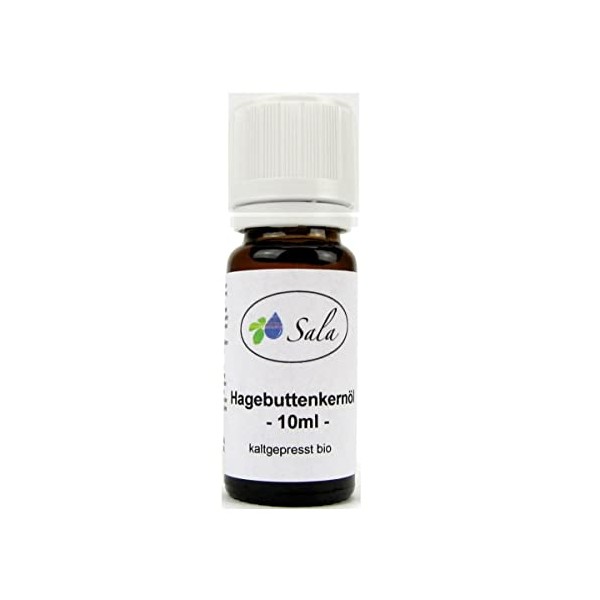 Sala Hagebuttenkernöl Wildrosenöl kaltgepresst BIO (10 ml)
