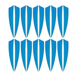 DONGKER Archery Fletchings,20pcs 4" Arrows Turkey Feather Fletching Vanes for DIY Archery Hunting,Target,Shooting