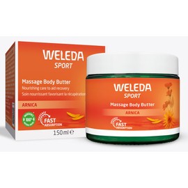 WELEDA Organic Sport Massage Body Butter Arnica - for Quick Regeneration & Intensive Care After Sport