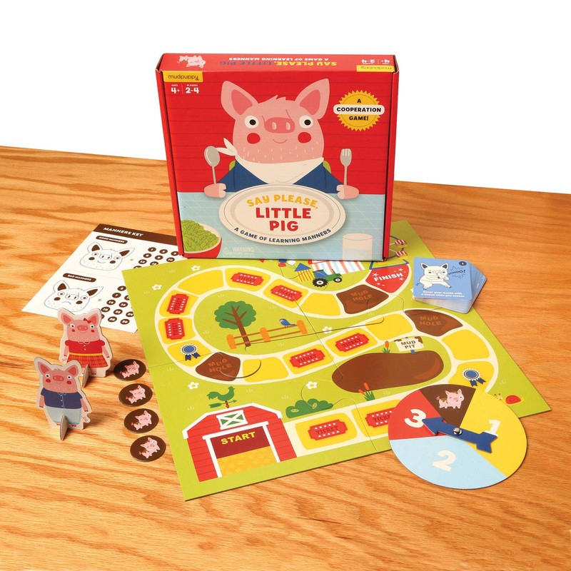 MP-G0735356023 Board Game - Say Please Pig