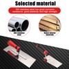 2 Pack Stainless Steel Masonry Trowel Stainless Steel Smoothing Trowel