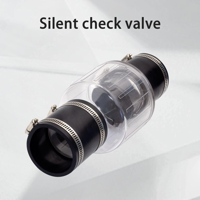 Sump Pump Check Valve 1 1/2 inch, Silent Check Valve
