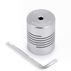 XIKE 1PC 3mm to 6mm Shaft Coupling 25mm Length 19mm