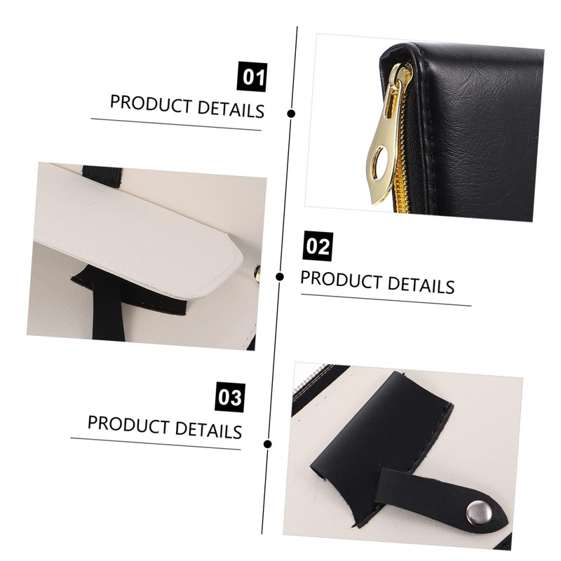 Baluue Professional Barber Scissor Bag Stylist Traveling Case Salon Scissor