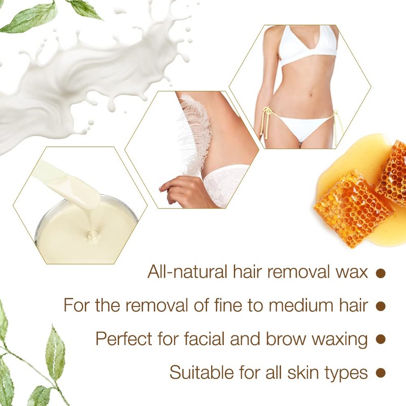 GiGi Honee Wax for Hair Removal, Mini Milk & Honey