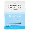 COUNTER CULTURE COFFEE Organic Forty Six Blend Whole Bean Coffee,