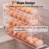 4 Levels Automatic Egg Dispenser with Rolling Function, Egg Holder