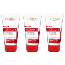 L'Oreal Paris Revitalift Crema Limpiadora 5oz (paquete de 3)