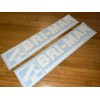 BRI-MAR Trailers OEM Replacement TRAILER DECAL Stickers - SET OF