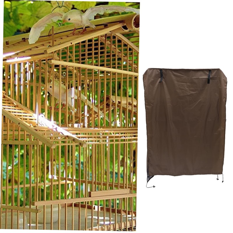 Kisangel Outdoor Bird Cage Cover Washable for Parrot and Animals