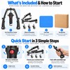 3-in-1 Hydraulic Arm & Chest Trainer – Adjustable Power Twister
