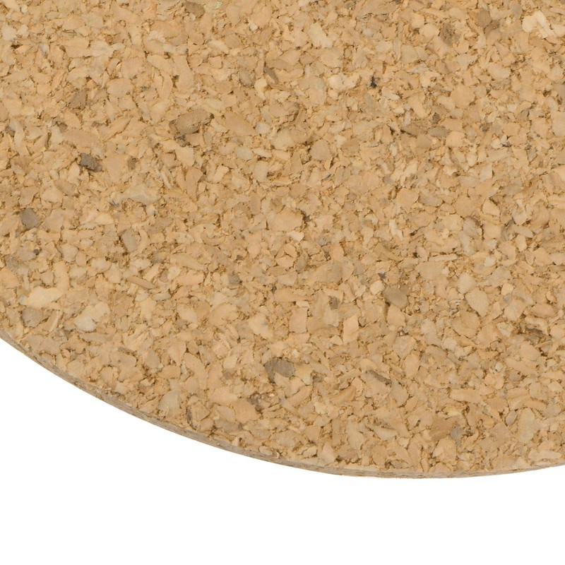 sourcing map Cork Coasters Wooden Trivet Drinks Mats, Round 6