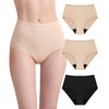 IRISMORII Womens Washable Incontinence Underwear Bladder Leak Proof Odor Control