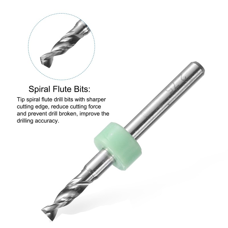uxcell PCB Drill Bits 2.75mm Tungsten Carbide Rotary Tool Jewelry