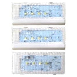 2Pcs W10515057 Auxiliary and 1pc W10515058 Main Ceiling LED Light Set for Kenmore 10651799410 10641159211 10641122211 10651129210 10651799411 by BLUE ELF