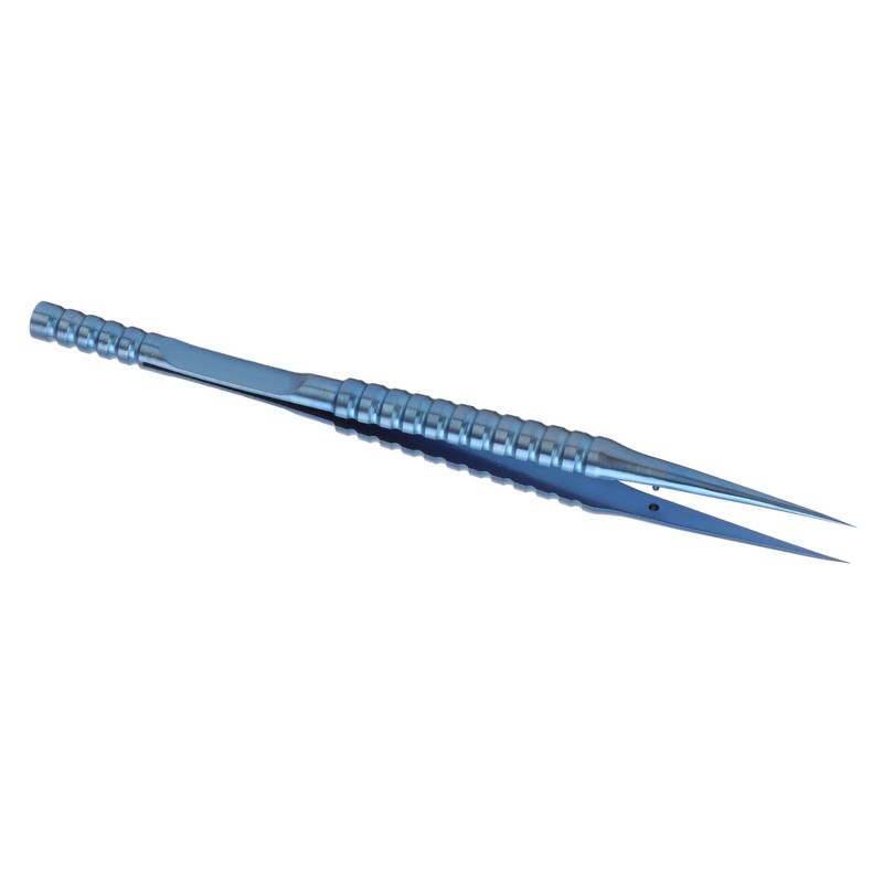 Tweezers Ti Alloy Straight Fine Tip Antimagnetic Tool for Electronic