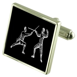 Sports Sword Fencing Engraved Keepsake Message