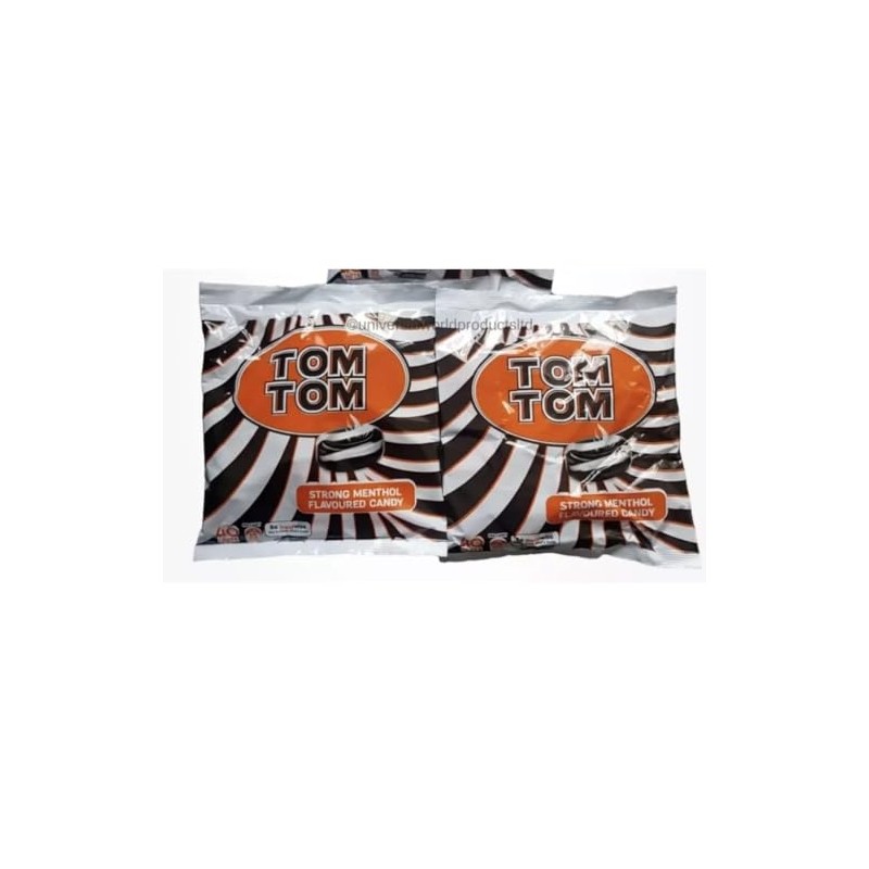Tom Tom Nigerian Menthol Flavoured Candy, 70g Pack of 2