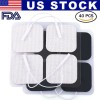 40PCS TENS Unit Electrode Pads Replacement for TENS EMS Massage