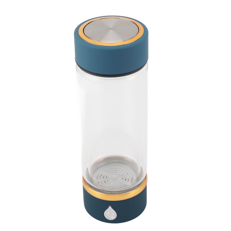 Hydrogen Water Bottle 420ml Rechargeable SPE PEM Technology Portable Hydrogen
