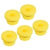 PATIKIL Retención Tapones M22x1.5, 5 Paquete PP Plástico Macho Roscado