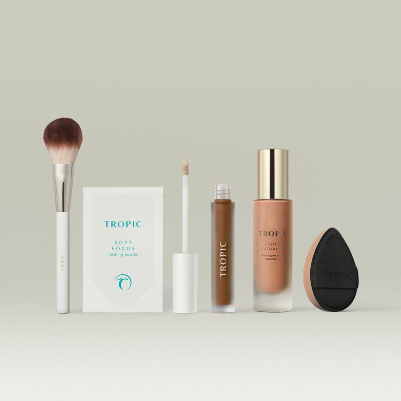 Tropic Skincare The Radiant Complexion Kit, Shade 7 (Medium-deep with