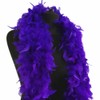 Luxury Purple Feather Boa - 80g - 180cm
