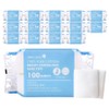 Urban Leaves Cotton Cotton Pads, 100 Pieces, 15 Pieces / 어반리브즈 순면 화장솜, 100개입, 15개