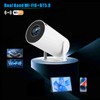 Projector 720P High Definition 180 Degree Rotation 4K Hard Decoding