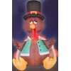 Gemmy Thanksgiving Airblown 4 Foot Self-Inflatable Light Up Turkey with