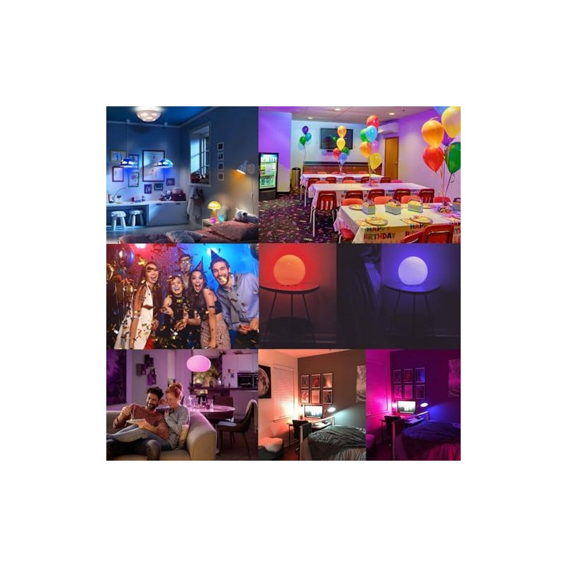 ChangM ChangM LED Lampe E14 RGBW 5700K, 10er Set LED