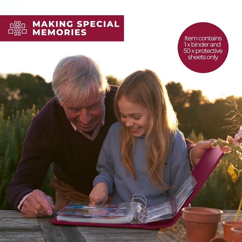 WILDGOOSE Seed Storage Organizer Binder - Seed Packet Organizer with