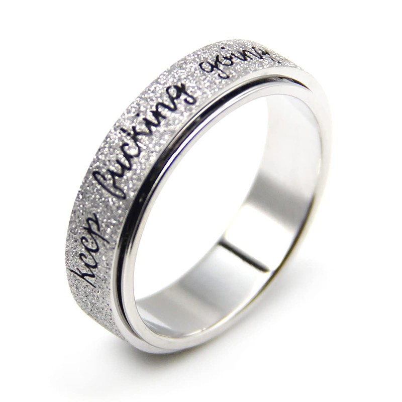 Fidget Toys Adults Anxiety Ring Fidget Spinner Ring Women Men
