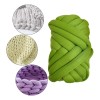 1.5kg Chunky Yarn Jumbo Tubular Yarn Soft Arm Knit Green