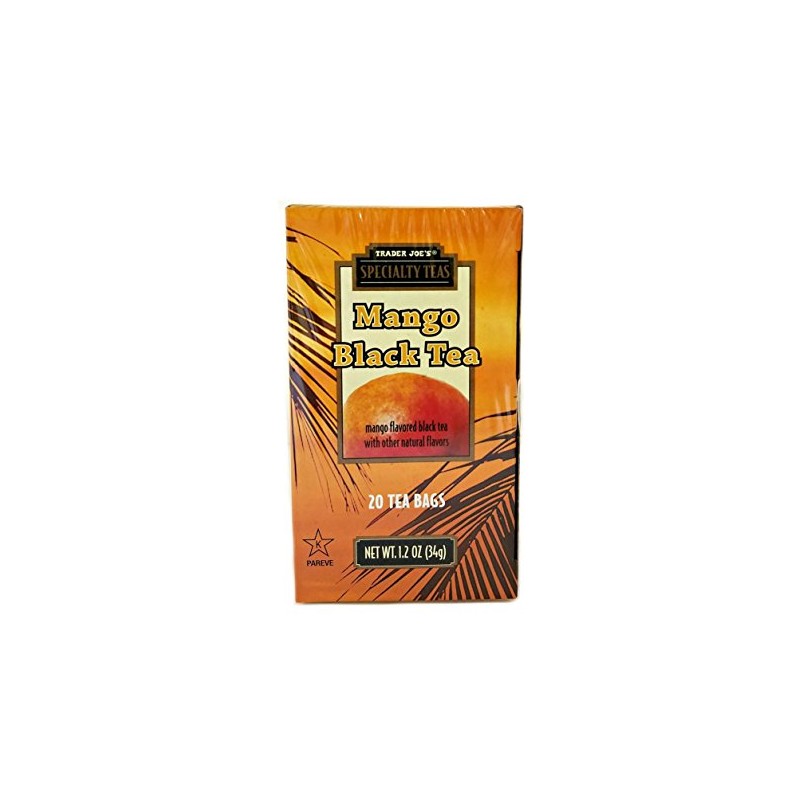 Trader Joe's Specialty Teas: Mango Black Tea (20 Bags) -