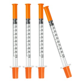 U-100 30G 1ml/cc 5/16"(8mm) Syringes, Individual Package, Pack of 25