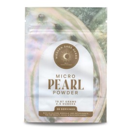 2.5oz Pure Pearl Powder 10:1 Super Concentrated Extract. 36 Servings. Supplement for Collagen, Anti-Aging and Antioxidant production. Supports Skin, Eyes, Nails, Radiant Beauty by Modern Sage Herbs.