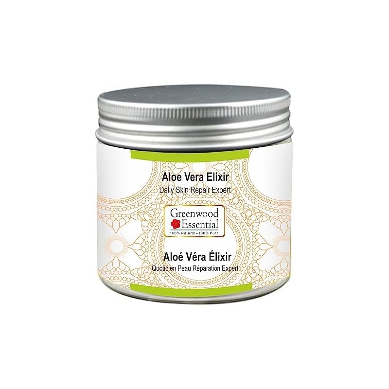 Greenwood Essential Elixir Puro De Aloe Vera (Gel) Reparación Diaria