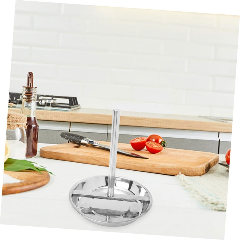 GRIRIW Stainless Steel Chicken Roaster Rack Ergonomic Design for Outdoor